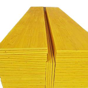 Panneau Triply Commercial 27MM Pin <span class=keywords><strong>Sapin</strong></span> Trois Plis Jaune Béton Construction Coffrage Panneau Coffrage Contreplaqué - Product Image 1