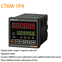 Compteur programmable Autonics CT6M-1P4 100% neuf, 24V AC/DC, protection IP65, usage industriel, affichage LED 6 chiffres 7 segments, garantie 1 an
