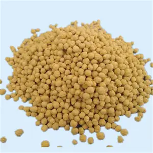 Fertilizante dap 18-46 cor marrom escuro, fertilizante granular agricultura