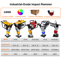 Compacteur vibrant industriel à haute fréquence pour tranchées, type « Jumping Jack », avec certification CE