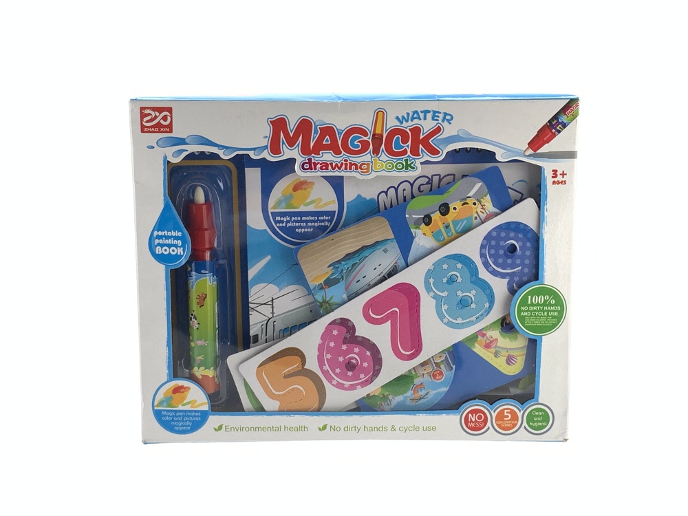 Water magic drawing book [Transportation]