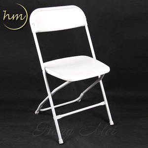 <strong>Cheap</strong> Party Wedding Rental Events <strong>Chairs</strong> White Plastic <strong>Folding</strong> <strong>Chair</strong> - Product Image 1
