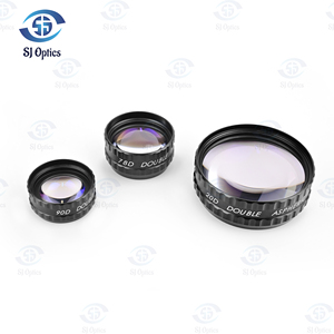 SJ Optics Fundus Lámpara de hendidura Lente Retina Lente oftálmica 20D 78D 90D para oftalmólogo - Product Image 1
