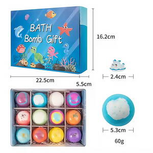 OEM Vente en gros Emballage personnalisé Spa Monde sous-marin <span class=keywords><strong>Bain</strong></span> effervescent <span class=keywords><strong>Bain</strong></span> <span class=keywords><strong>moussant</strong></span> bio Jouet pour enfants Heure du <span class=keywords><strong>bain</strong></span> surprise - Product Image 4