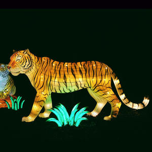 SGLF06 décoration extérieure lanterne ailes d'ange lanterne en soie festival pour photo Interactive - Product Image 6