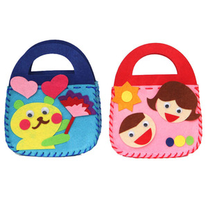 Kit <span class=keywords><strong>de</strong></span> couture DIY pour sac à main en feutre pour enfants et filles – Arts créatifs et loisirs créatifs - Product Image 5