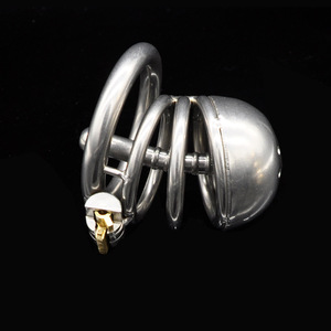 Mannelijke Metalen Kuisheid Apparaat Met Katheter Cock Bondage Kooi Cuckold <span class=keywords><strong>Penis</strong></span> Lock <span class=keywords><strong>Slave</strong></span> Seksspeeltjes - Product Image 5