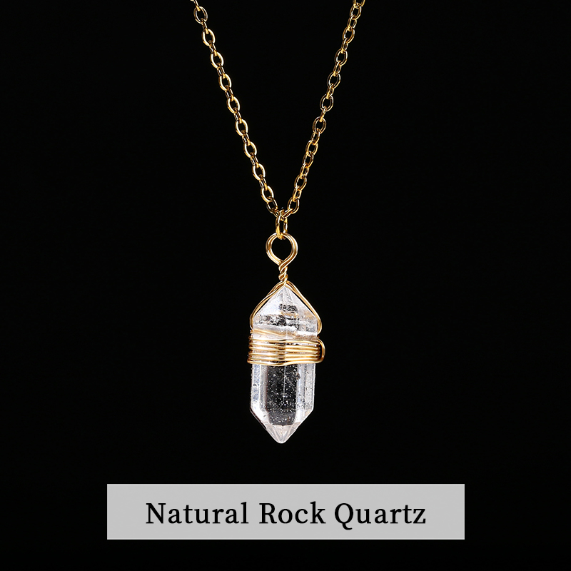 Rock Quartz Necklace