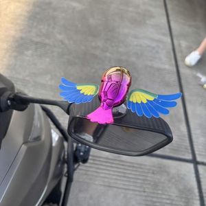 QF Adornos de Plástico de Pájaro Volador 3D para Casco de Princesa, para Vehículos Eléctricos Montados en Coche, Figura de Acción Creativa para Niños y Niñas 1/12 - Product Image 3