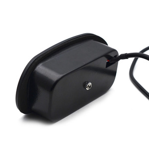 Chất lượng cao 4-band Pickup Acoustic gỗ Guitar EQ Equalizer nhà máy bán buôn hình dạng hình bầu dục piezoelectric Pickup cao su Bảng điều chỉnh - Product Image 3