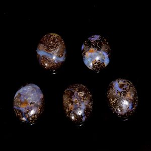 พลอยโอปอลบราวน์ธรรมชาติขัดเงา Aura Gems รูปทรงรีขนาด 14x10 มม. สำหรับทำเครื่องประดับและบำบัดจักระ - Product Image 3