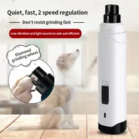 Amoladora de Uñas para Perros de Alta Resistencia, 8000 RPM, Alta Velocidad - Potente Cortaúñas Eléctrico para Uñas Gruesas y Razas Grandes