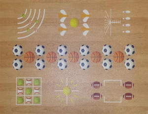 Alfombrilla adhesiva <span class=keywords><strong>de</strong></span> PVC para suelo deportivo <span class=keywords><strong>de</strong></span> plástico personalizada para niños, lugares <span class=keywords><strong>de</strong></span> entrenamiento, pista <span class=keywords><strong>de</strong></span> baloncesto - Product Image 4