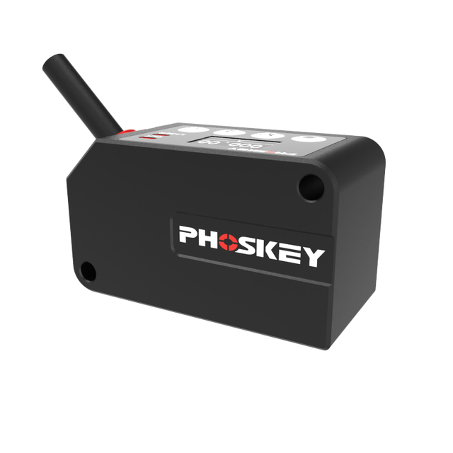 Phoskey HG Series Small High Precision 12V/24V DC Digital Laser Displacement Sensor with Display 30/50/100/200/400/700mm
