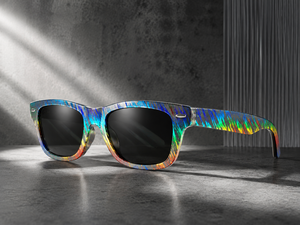 Premium Quality Metallic Rainbow Flame Water Transfer <b>Film</b> For Customizable Automotive & Home Decoration - Product Image 2