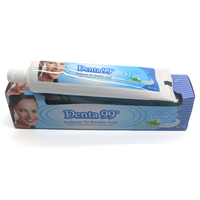 Dentifrice Denta 99 pour dents sensibles, vente en gros du fabricant, dentifrice blanchissant 175g avec brosse à dents