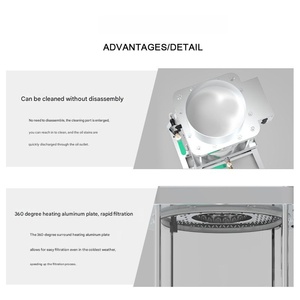 Affidabile Filtro Sottovuoto Commerciale per <span class=keywords><strong>Olio</strong></span> d'Oliva e <span class=keywords><strong>Olio</strong></span> <span class=keywords><strong>di</strong></span> Camelia con Controllo Preciso della Temperatura - Product Image 5