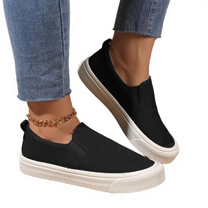 Rola 2025 Thick-soled New Spring Autumn Versatile Single Shoes Fashionable Light-mouthed Lightweight Denim Upper Hemp <b>Insole</b> - Product Image 3