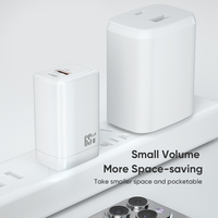 2024 nouveauté Original usine 65W charge rapide GaN Super Mini adaptateur de voyage USB prise USB A + C 2 ports PD chargeur mural