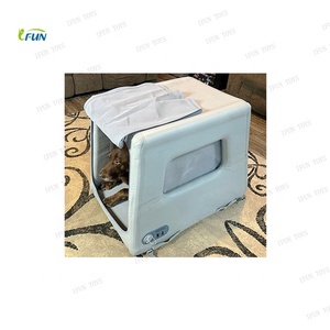 Casa Inflable Grande para Perros Personalizada, Construcción con Tecnología Drop Stitch, Incluye Kits de Reparación de Soplador, para Viajes al Aire Libre, IFUN IF-DKT001 - Product Image 1