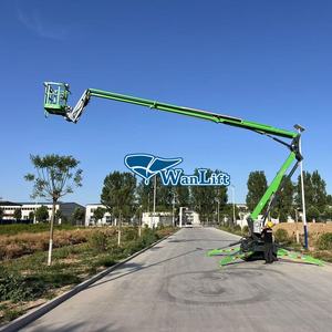 Wanlift Spider Tracked Boom <span class=keywords><strong>Lift</strong></span> Aerial Lifting Hoist 50ft Trailed Articulated Boom <span class=keywords><strong>Lift</strong></span>. - Product Image 5