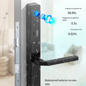 Khóa cửa thông minh điều khiển bằng ứng dụng, không dây, kỹ thuật số, vân tay, bàn phím, mới dành cho Airbnb, dùng cho cửa kính/gỗ/thép, kết nối mạng WiFi - Product Image 5