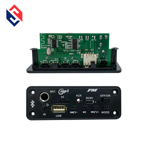 2*5W BT Board với mic 3.7V MP3 USB FM mic khuếch đại âm thanh máy nghe nhạc Bluetooth 5.0 MP3 Bảng Giải Mã Máy nghe nhạc mô-đun