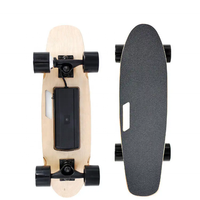Meilleure planche à roulettes électrique économique 2023, longboard, double moteur à moyeu, vitesse rapide 45 km/h, longue autonomie