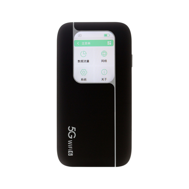 5G Mobile WiFi Mini Pocket Router UNISOC V510 Modem Dual Band Hotspot Wi-Fi6 Home VPN Outdoor Nano SIM 6000mAh Battery