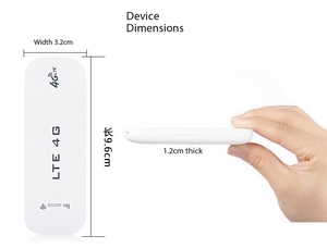 Articles très demandés : Routeur WiFi <span class=keywords><strong>4G</strong></span> portable débloqué avec carte SIM, 150 Mbps, Dongle WiFi OEM, Bande EU, Accès Internet extérieur - Product Image 4