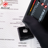Redlaef sıcak satış CVD Lab yetiştirilen elmas DEF VVS Radiant Cut 5CT 10CT IGI Lab takı için elmas toptan yarattı