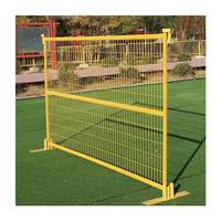 Panneau de clôture temporaire pour chantier extérieur, norme australienne, 6 pieds x 10 pieds, amovible