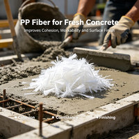 Factory Direct Wholesale Polypropylene Staple Fiber Low Price High Tenacity PP Fiber for Construction Geotextile PP Fiber