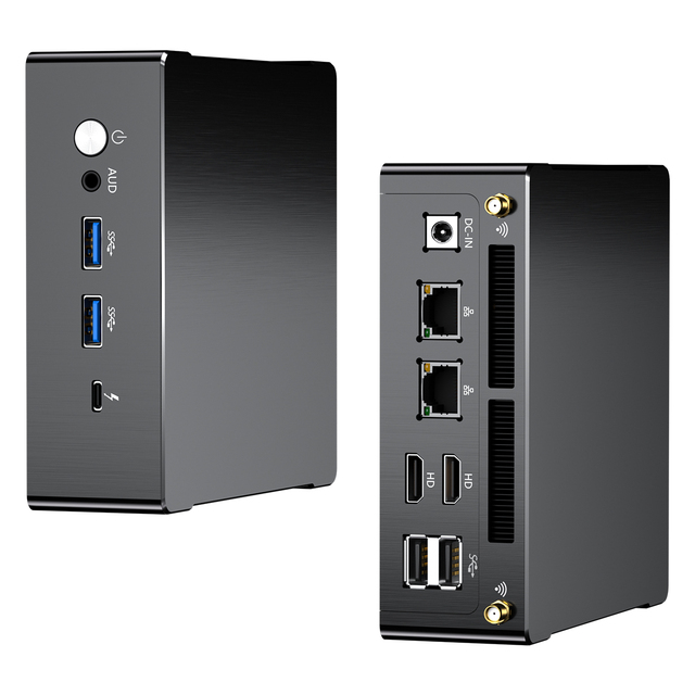 Powerful Mini Pc Ryzen 9 6900HX 7840HS 7940HS Gen 2* 1*USB-C Wifi6 Desktop Computer Gaming Mini Pc HD Graphics Supports DDR5