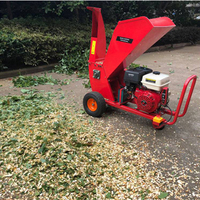 Moteur à essence Machines pour le travail du bois de chauffage Processeur de bois de ferme Broyeur de bois