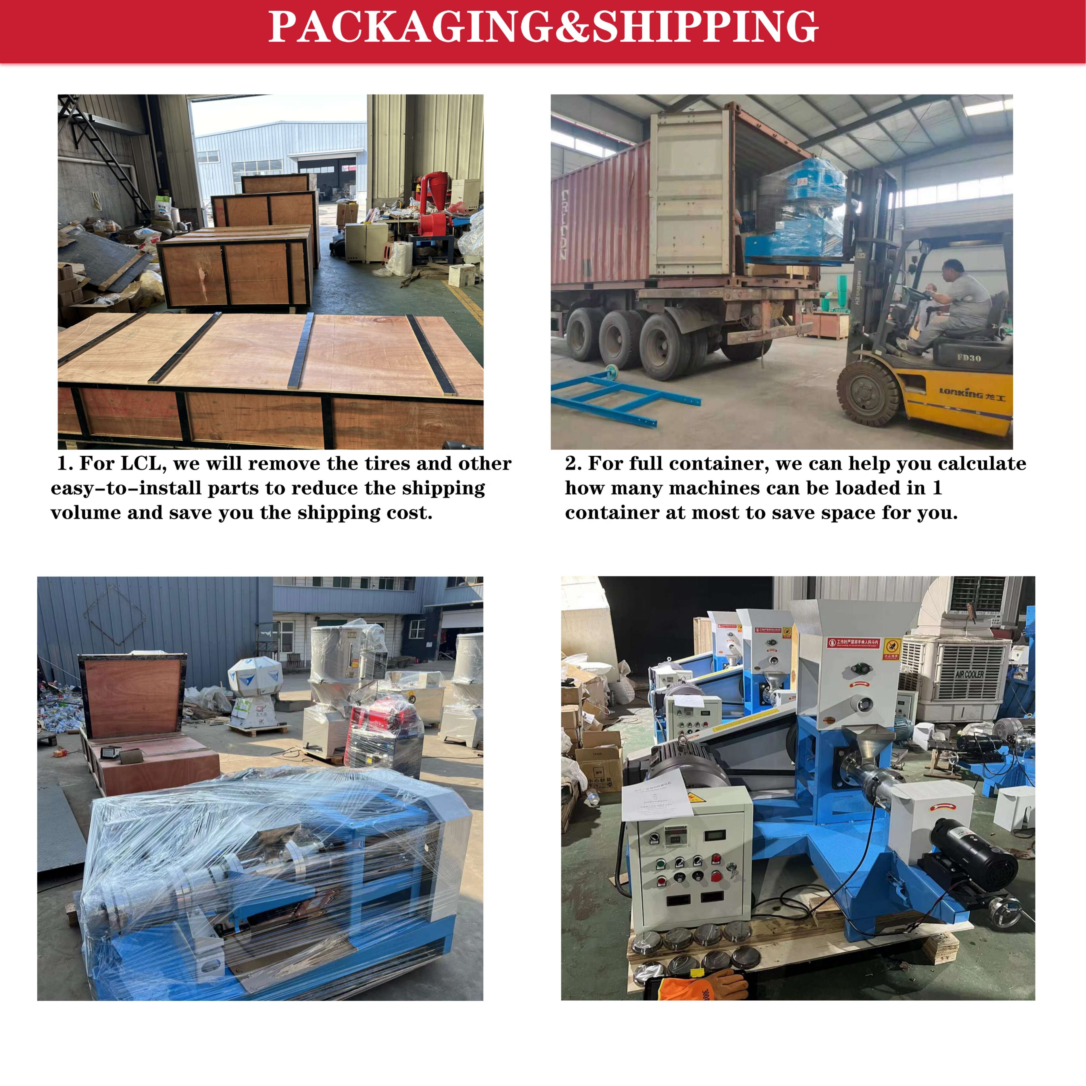 extruder machine for floating fish feed