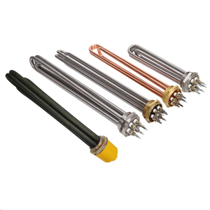 Elemento calefactor de inmersión tubular de acero inoxidable SS304, calentador de resistencia eléctrica para aceite de caldera - Product Image 2