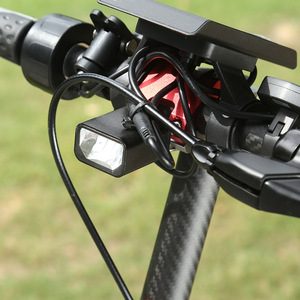 Scooter eléctrico de fibra de carbono, batería de litio plegable de 8 y 10 pulgadas, ligero para adultos, Motor sin escobillas, resistente al agua, enchufe estadounidense - Product Image 1