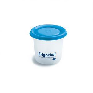 Contenedor de Almacenamiento de Alimentos Frigochef Minimalista, 0.35 L, Redondo, con Tapa de Cierre a Presión, Hermético y Apilable, para Uso en la Cocina - Product Image 3