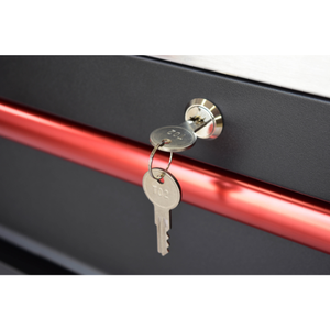 Armoire de boîte à outils en acier de haute qualité avec 05 tiroirs personnalisable pour le garage de mécanicien et le support OEM d'industrie d'entrepôt - Product Image 4