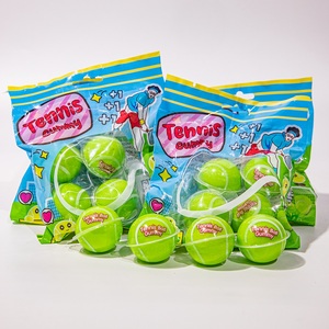 סיטונאי פירות gummy כדור בצורת בייסבול כדורסל gummy סוכריות עם בתוך ריבה - Product Image 2