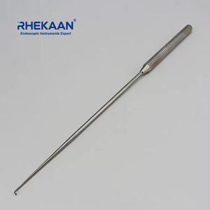Instrumen Endoskopi Tulang Belakang Uniportal Manual Stainless Steel untuk Discektomi Interlaminar, Termasuk Nerve Hook, <span class=keywords><strong>Dissector</strong></span>, dan Curette HK - Product Image 3