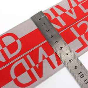 Factory Customization Logo Design Underwear Jacquard <b>Elastic</b> Webbing Soft <b>Elastic</b> Waist Band Customized Woven <b>Elastic</b> Customized - Product Image 6