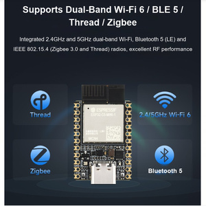 ESP32-C5 บอร์ดพัฒนา Wi-Fi 6 แบบดูอัลแบนด์ ESP-IFD บอร์ดโมดูลที่เข้ากันได้กับ Arduino สำหรับการสร้างต้นแบบ IoT - Product Image 6