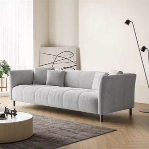 Sofá Marrón para Sala de Estar, Juego de Muebles Modernos Italianos, Estilo Nórdico - Product Image 2