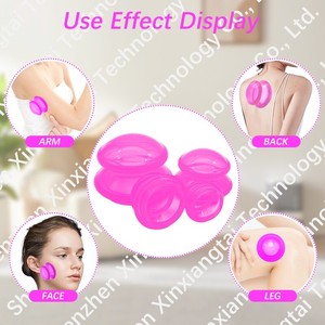 Coppettazione Set di terapia Anti-Cellulite massaggio Silicone ventosa ventosa massaggiatore cinese agopuntura Anti-invecchiamento riduttore rughe