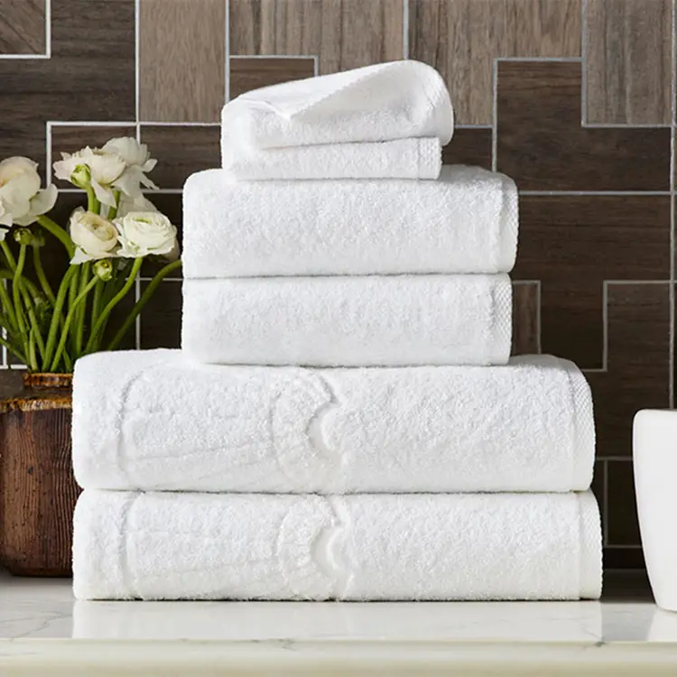Oekotex serviette de bain 100 coton, vente en gros serviette de bain en coton éponge hôtel