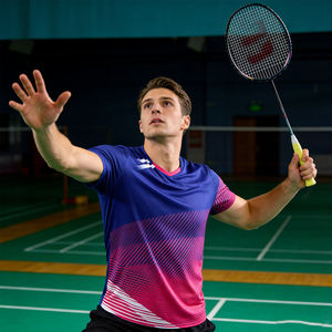 เสื้อยืดแบดมินตันแบบแห้งเร็ว ระบายเหงื่อได้ดี สำหรับฤดูร้อน ผลิตจากโพลีเอสเตอร์ คุณภาพพรีเมียม แบบยูนิเซ็กซ์ เหมาะสำหรับวิ่งออกกำลังกายกลางแจ้งและเล่นกีฬา - Product Image 5