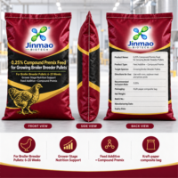 Poudre de Prémélange Composé Jinmao 0,25% de Minéraux et Oligo-éléments de Qualité Alimentaire pour Poulets de Chair en Croissance, Poulets Reproducteurs et Poulettes Reproductrices de 6 à 20 Semaines