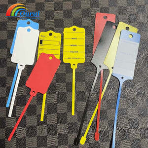 ป้ายพลาสติก PP สำหรับกระเป๋าเดินทางรถยนต์ แบบกำหนดเองสำหรับโรงงาน - Product Image 1
